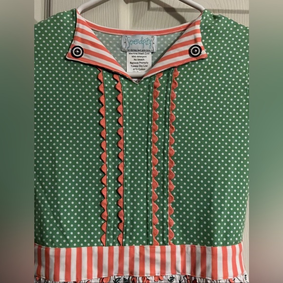 Serendipity by shrimp and grits kids, Dress, size XXL (11-12)
Pink, green, NWT - Picture 3 of 5